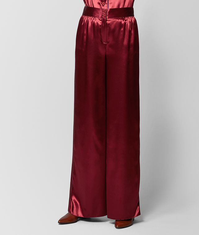 BOTTEGA VENETA BACCARA ROSE SATIN PANT Skirt Woman fp