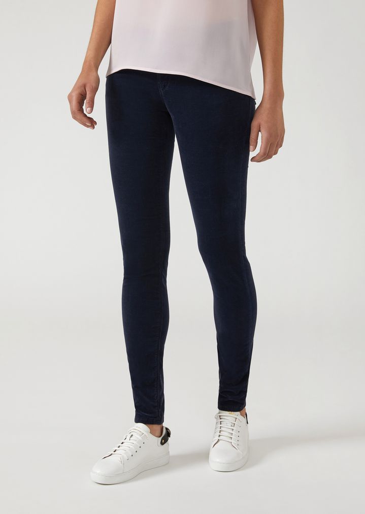 Pantalones de terciopelo elástico milrayas Pantalones de terciopelo elástico milrayas