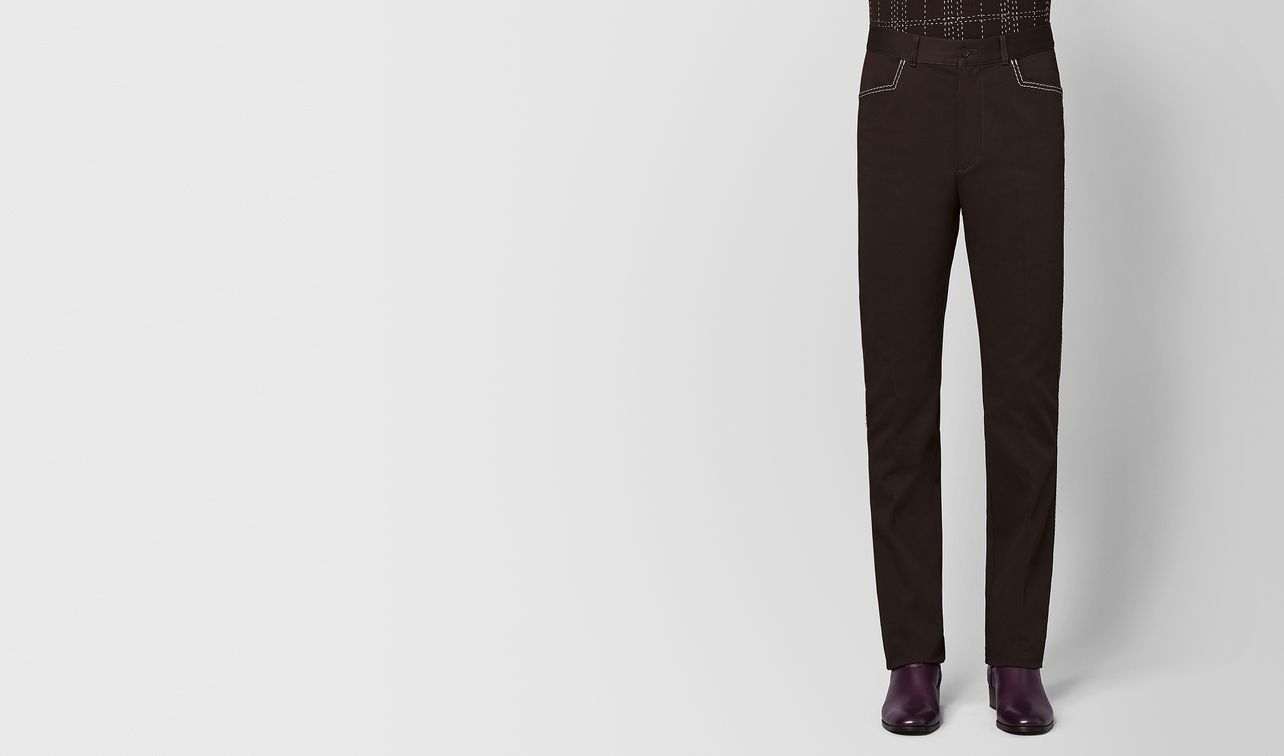 espresso cotton pant landing