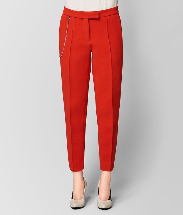 BOTTEGA VENETA POPPY WOOL PANT Skirt Woman fp