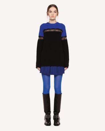 REDValentino Pleated shorts in Techno Taffeta