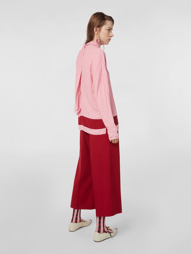 Pants Marni Turn-up pants in cotton Woman