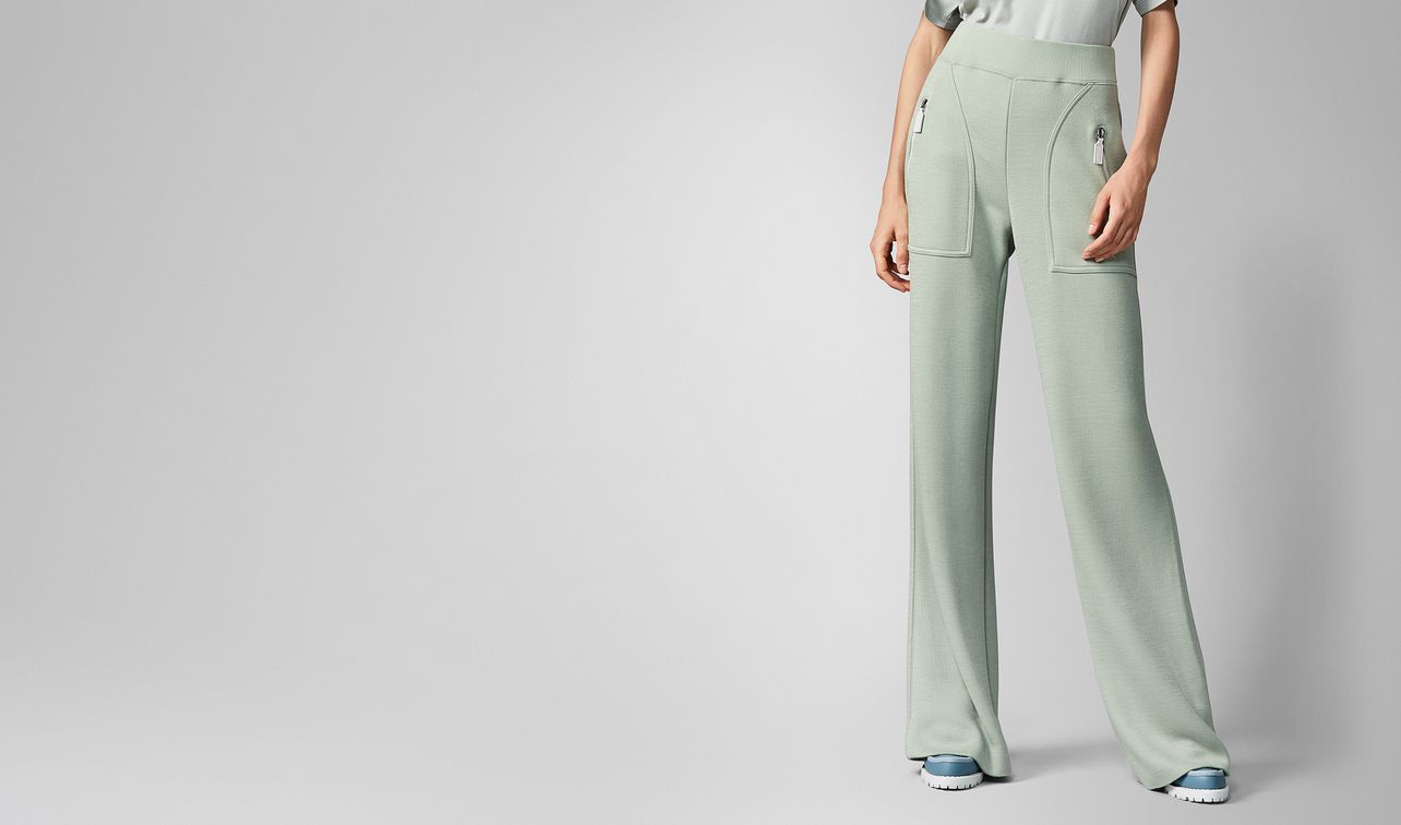 trousers in viscose landing