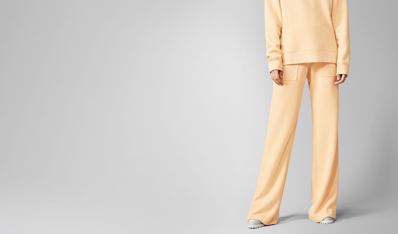trousers in viscose landing