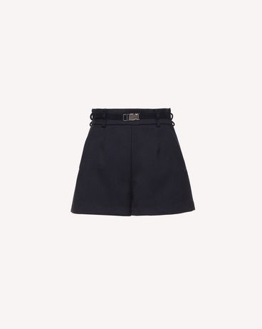 REDValentino Tricotine Tech shorts with buckle detail