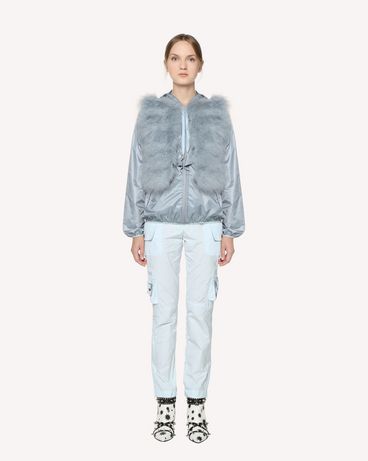 REDValentino Techno Taffeta cargo pants