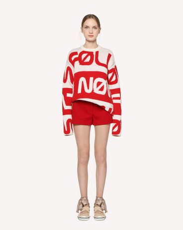 REDValentino Shorts in Techno peacoat