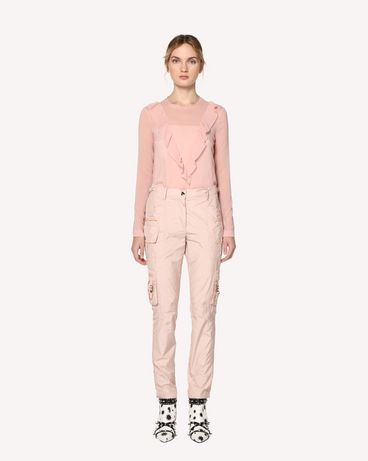REDValentino Techno Taffeta cargo pants