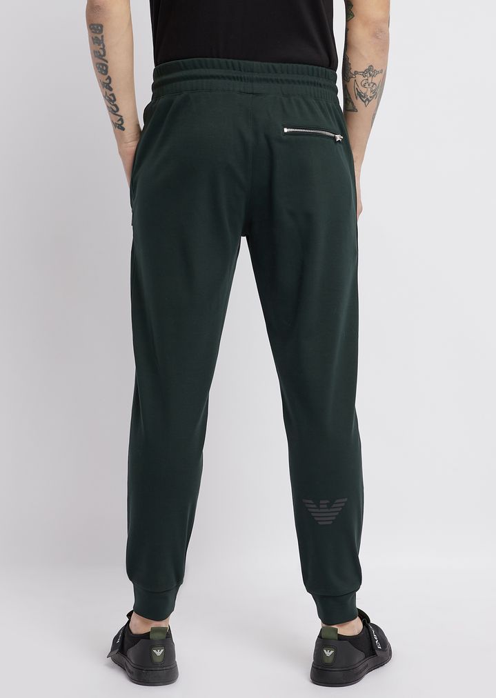 mens armani jogging bottoms