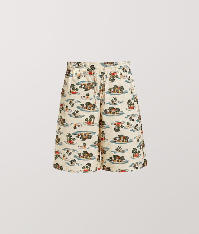 BOTTEGA VENETA SHORT IN COTTON Trousers and Shorts Man fp
