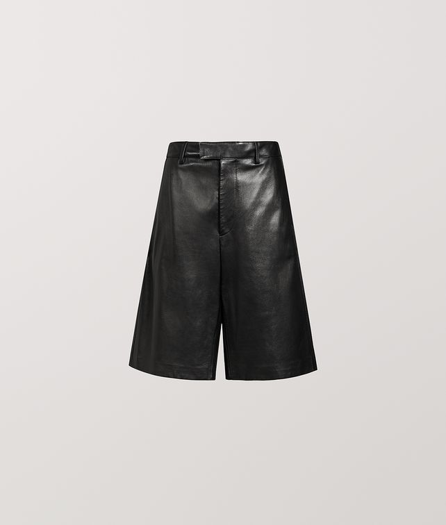 BOTTEGA VENETA SHORT IN NAPPA Trousers and Shorts Woman fp