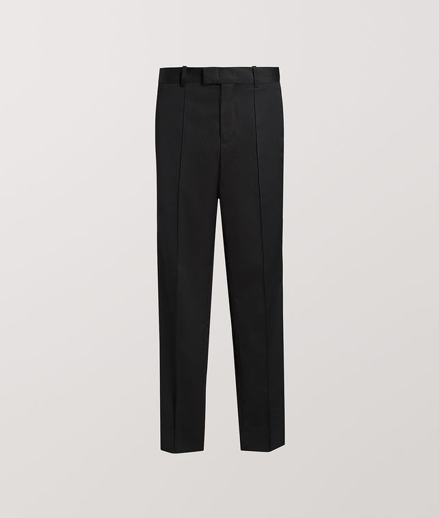BOTTEGA VENETA TROUSERS IN COTTON Trousers and Shorts Woman fp