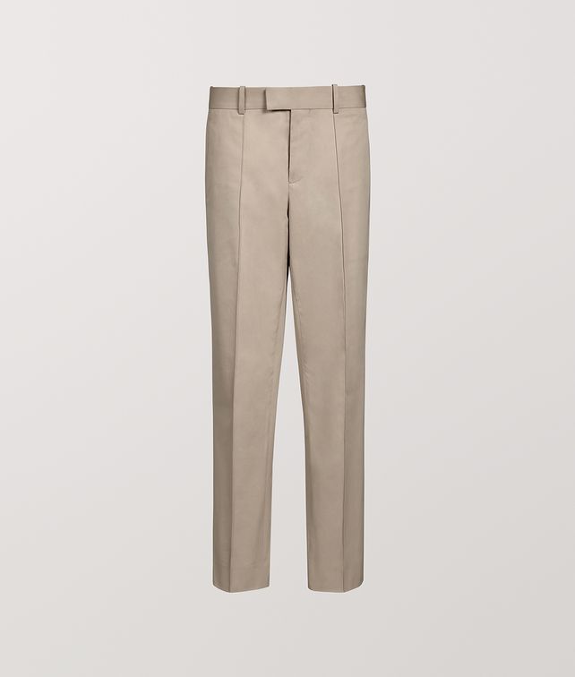 BOTTEGA VENETA TROUSERS IN COTTON Trousers and Shorts Woman fp