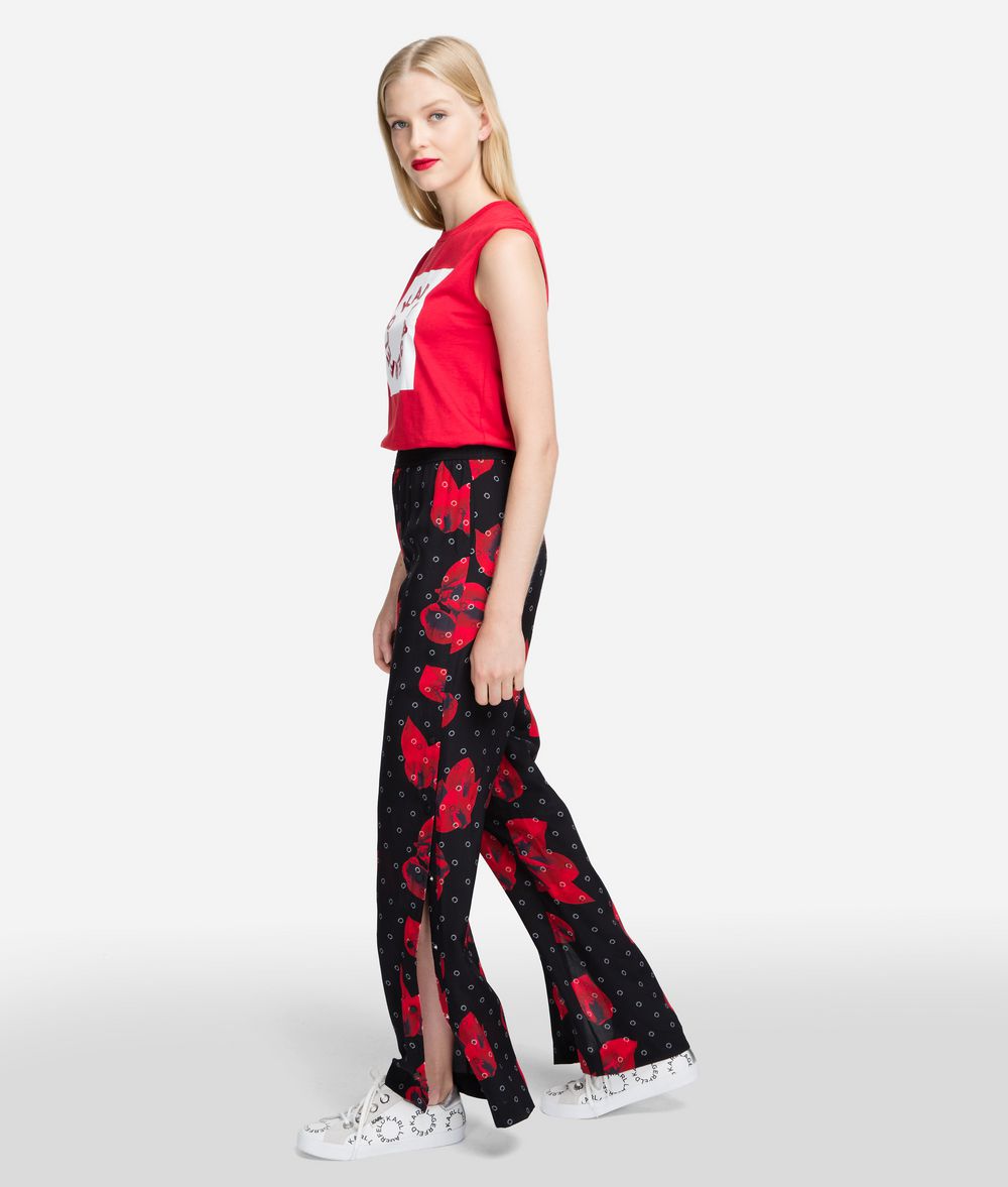 KARL LAGERFELD High-Waist Pants Pants Woman d