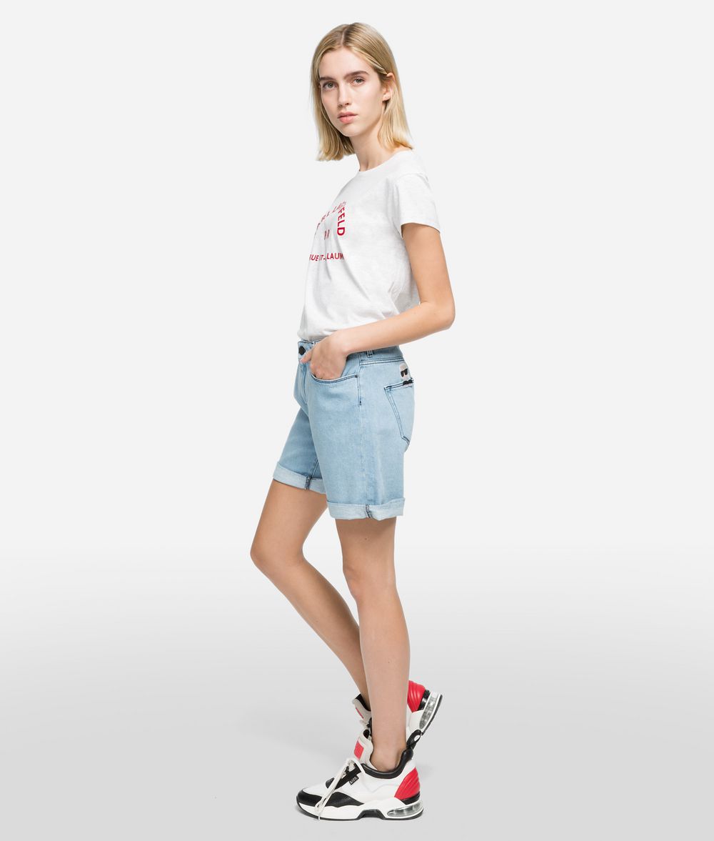 KARL LAGERFELD Ikonik Boyfriend Shorts Shorts Woman d