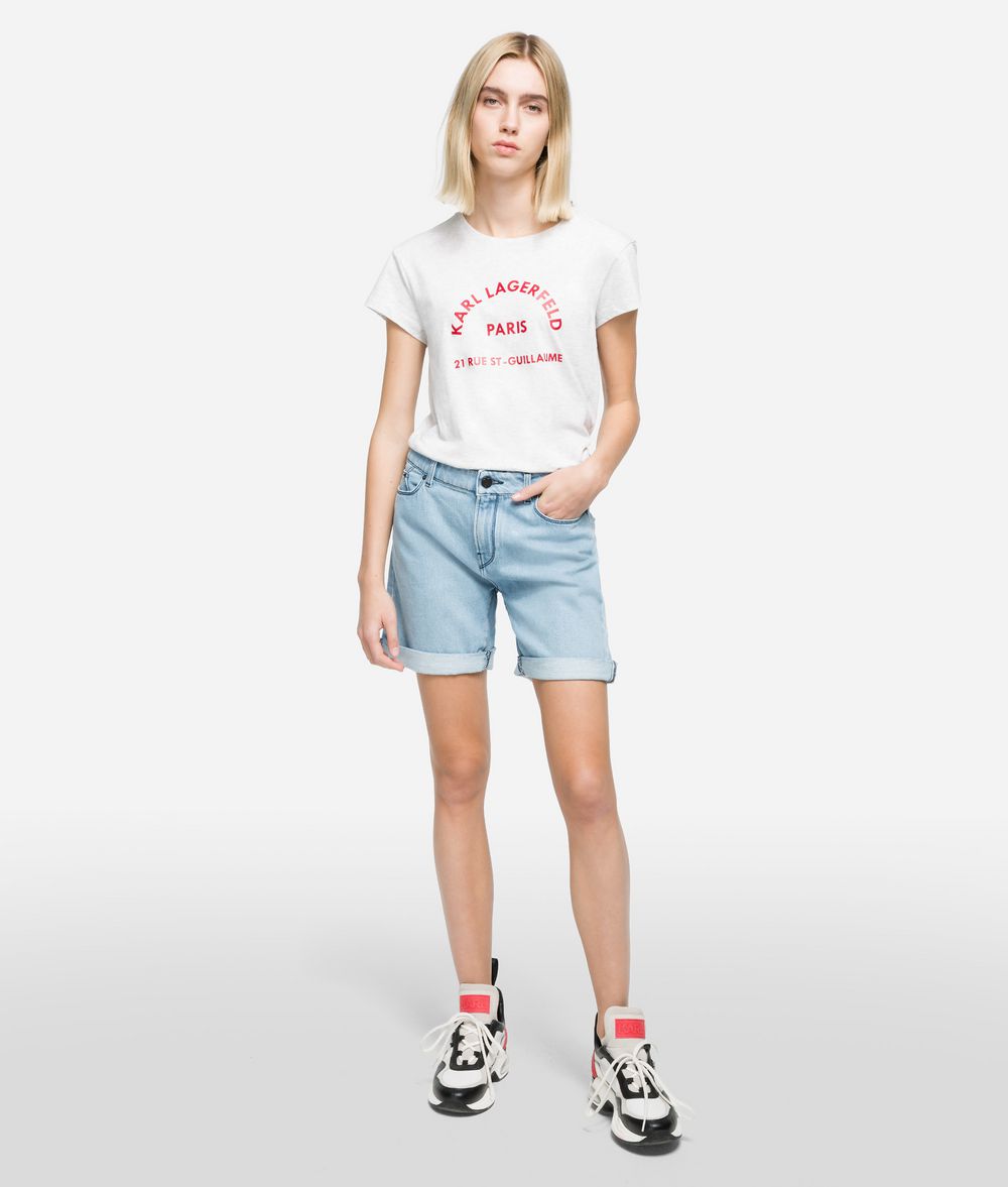 KARL LAGERFELD Ikonik Boyfriend Shorts Shorts Woman f