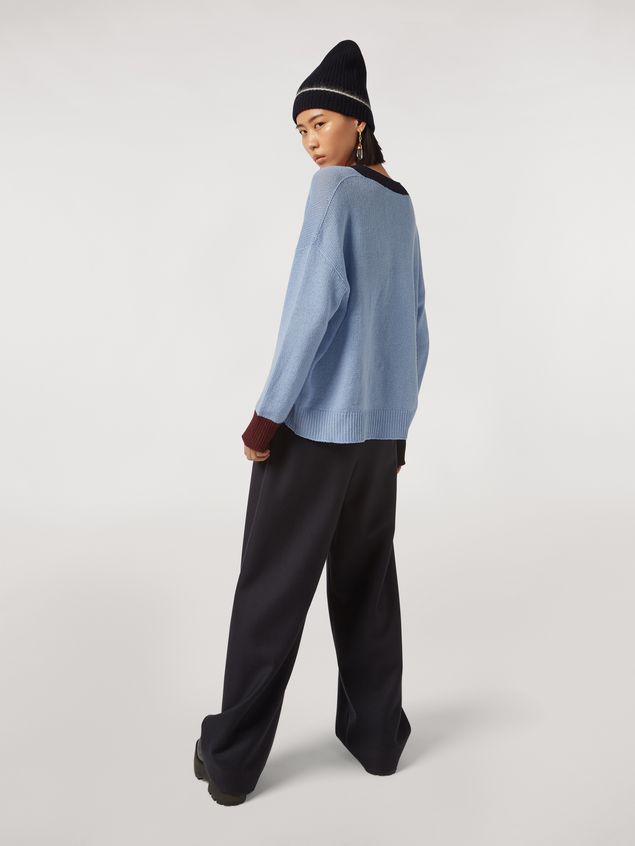 Trouser Marni Twisted wool flannel trousers Woman