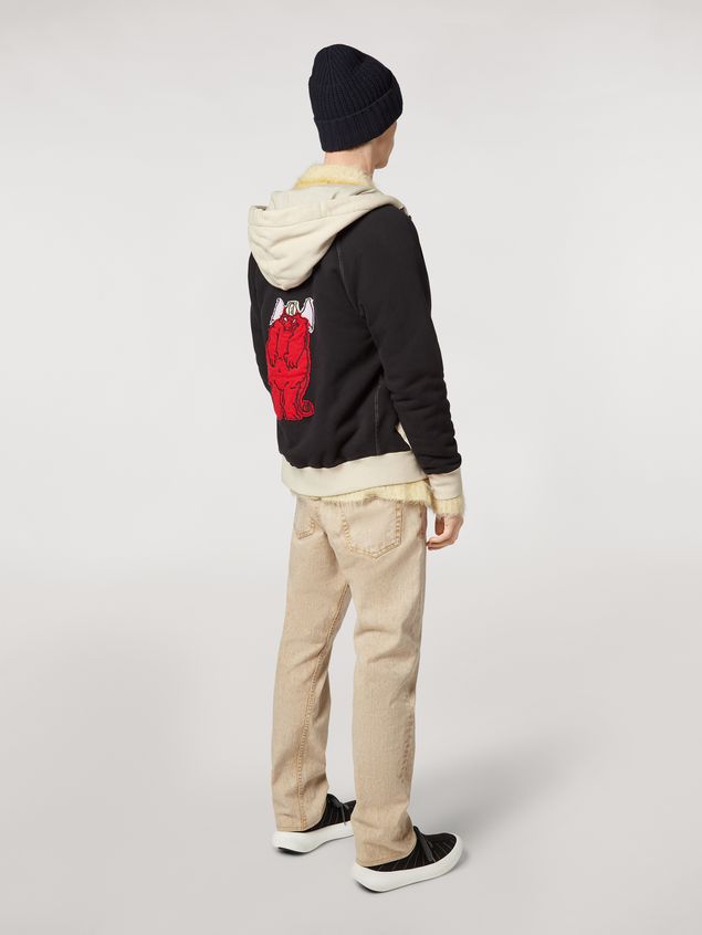 Hose Marni 5-Pocket-Hose aus überfärbtem Denim Herren