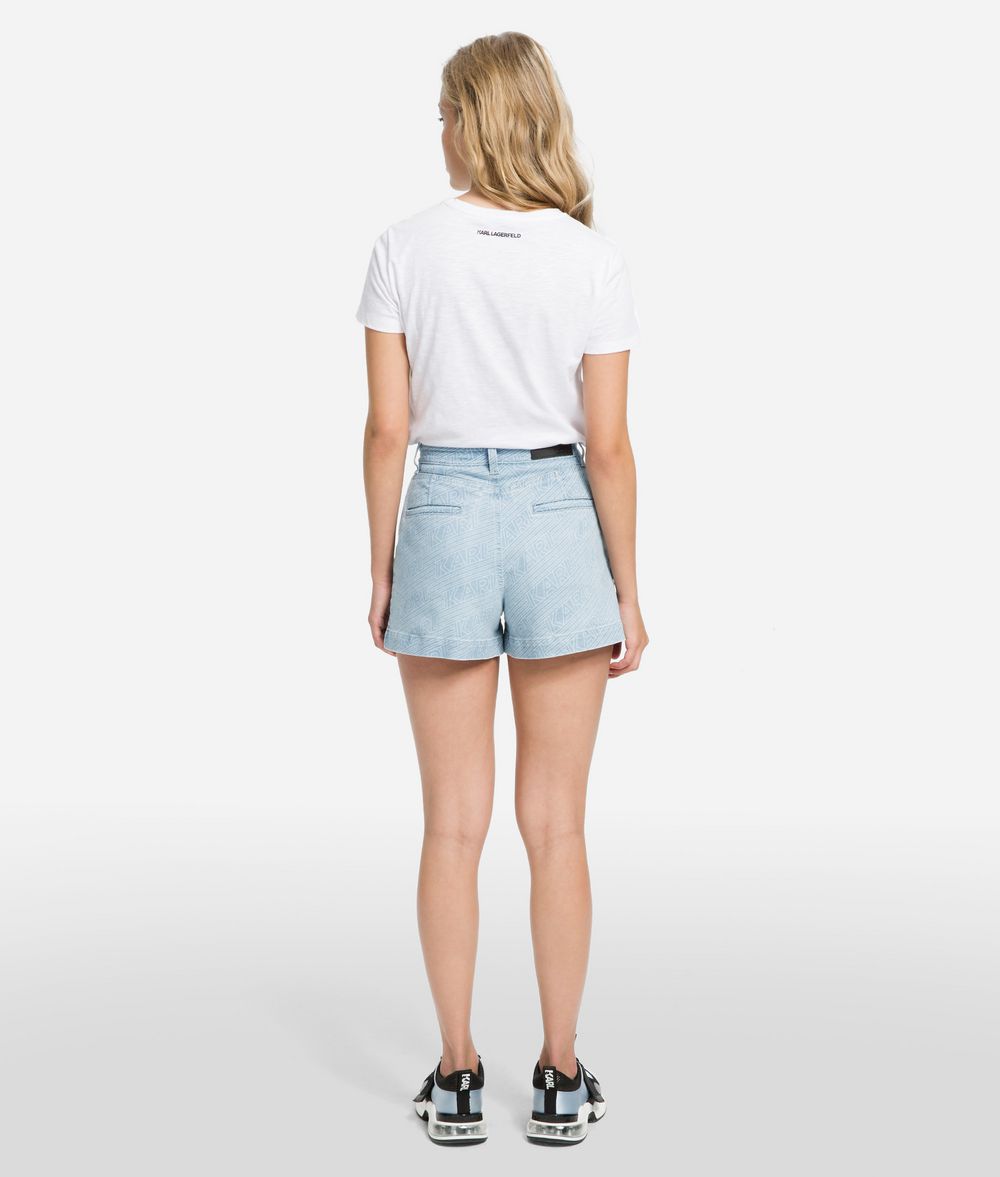 KARL LAGERFELD K/Karlifornia Denim Shorts Shorts Woman d