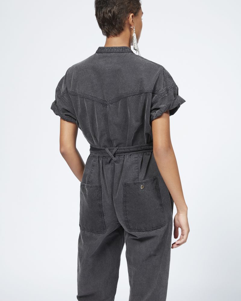 isabel marant tundra denim jumpsuit