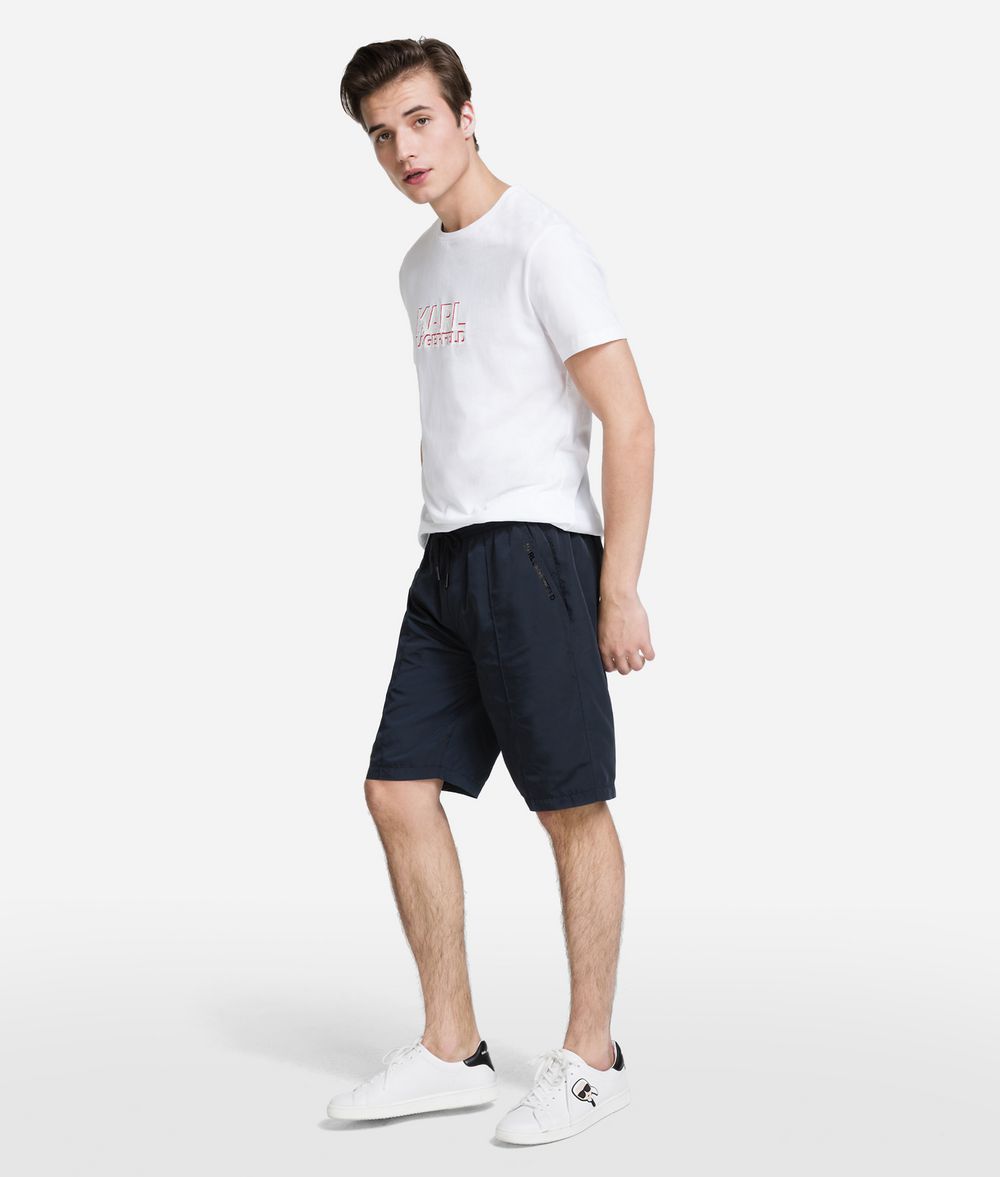 KARL LAGERFELD Logo Sport Shorts Shorts Man d