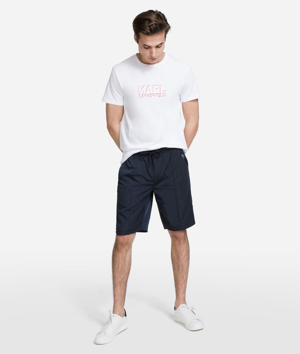 KARL LAGERFELD Logo Sport Shorts Shorts Man f