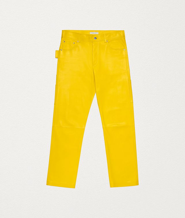 BOTTEGA VENETA PANTS IN PLONGÉ NAPPA Pants and Shorts Man fp