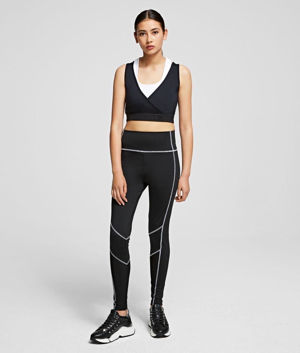 KARL LAGERFELD Rue St Guillaume Leggings Jeggings Woman f