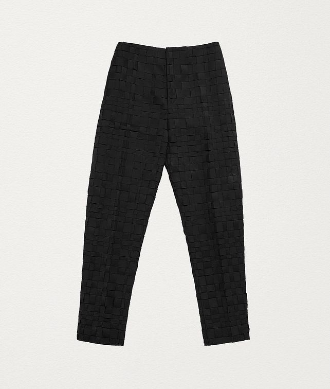 BOTTEGA VENETA PANTALONE IN INTRECCIATO LANA Pantaloni e short Uomo fp
