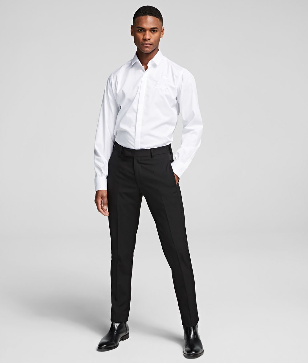 KARL LAGERFELD TUXEDO TROUSERS Pants Man f