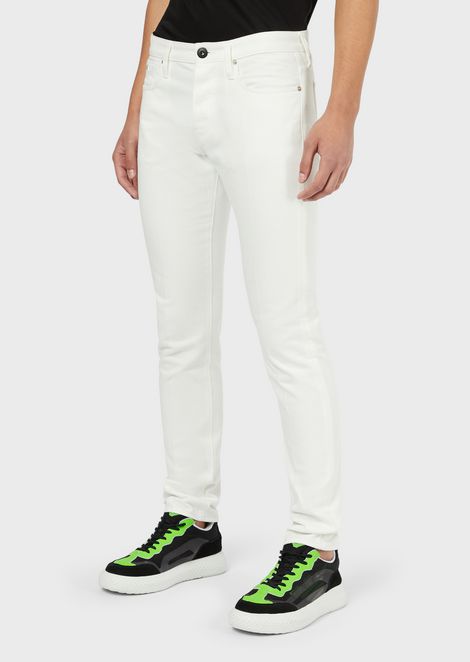 armani white jeans mens