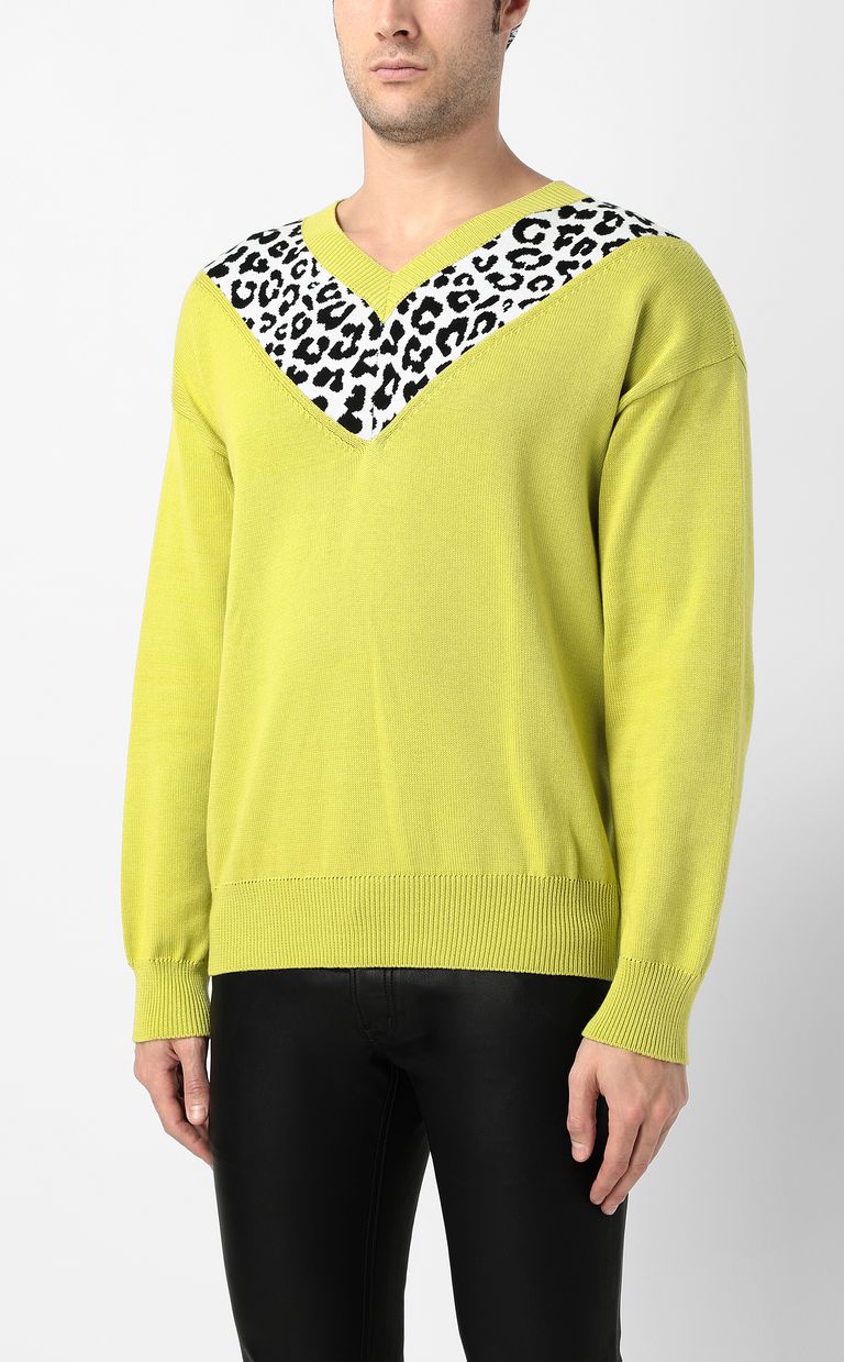 t shirt leopardata uomo