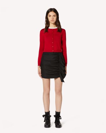 REDValentino Cashmere and silk micro cardigan