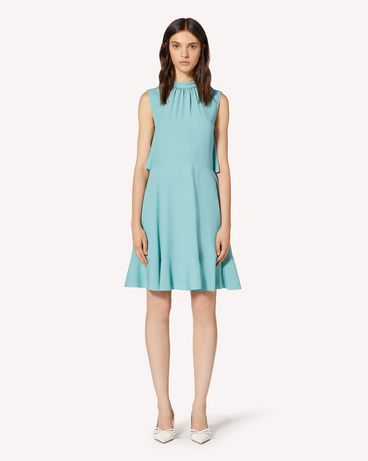REDValentino
Ruffle detail crepe envers satin dress