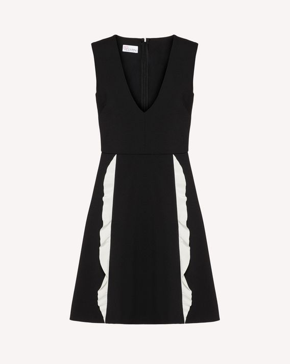 red valentino ruffle dress