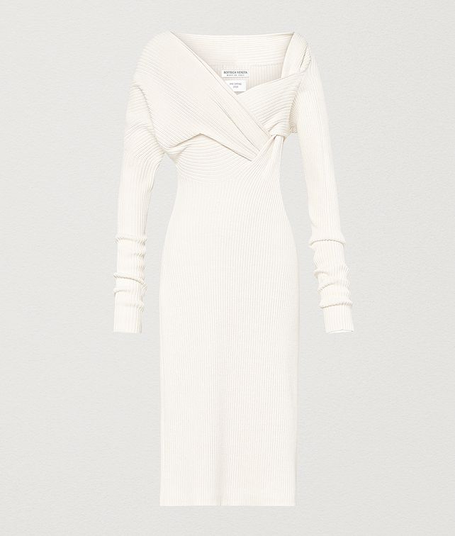 BOTTEGA VENETA DRESS IN SILK BLEND Dress Woman fp