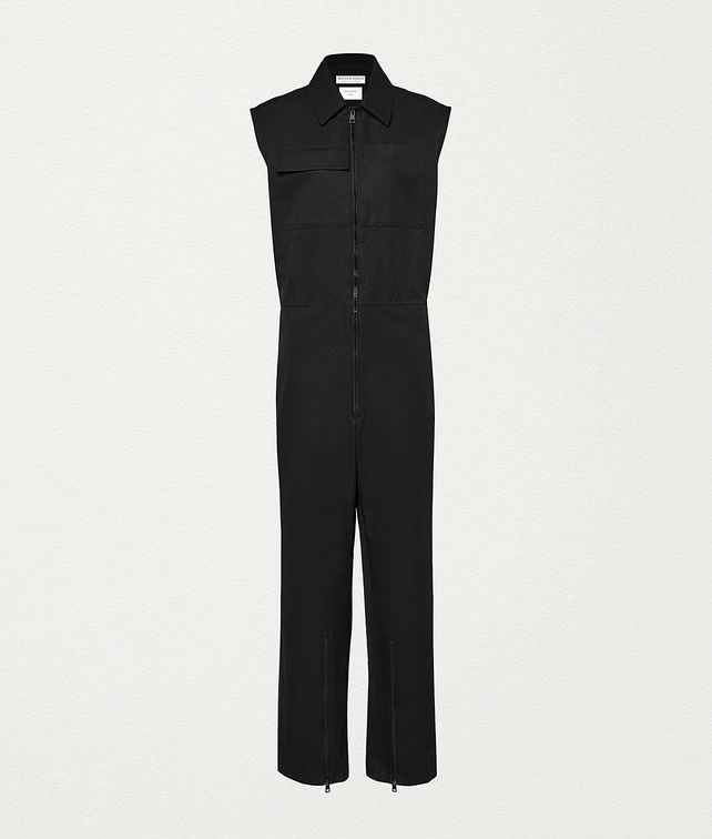 BOTTEGA VENETA JUMPSUIT IN COTTON Dress Woman fp