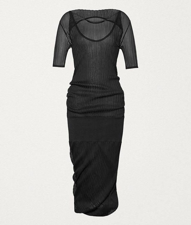 BOTTEGA VENETA DRESS IN SILK Dress Woman fp