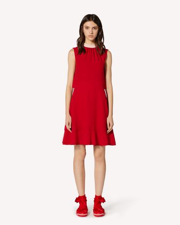 REDValentino COLLECTION CAPSULE EXCLUSIVE
Robe volantée en crêpe envers satin