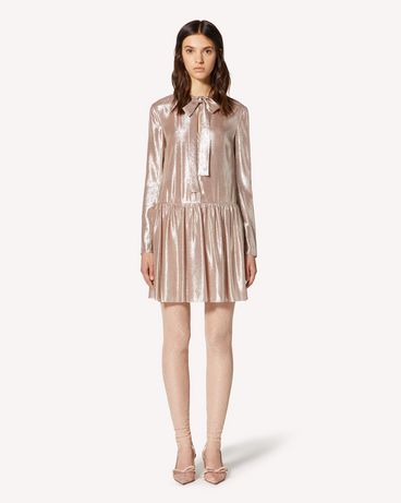 REDValentino Precious lamé dress