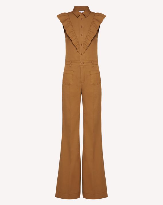 flared jump suit