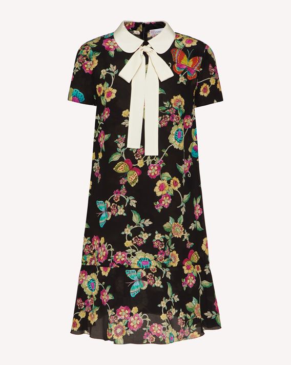 red valentino butterfly dress