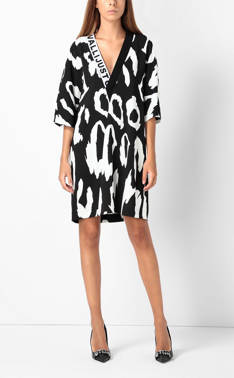 leo print dress