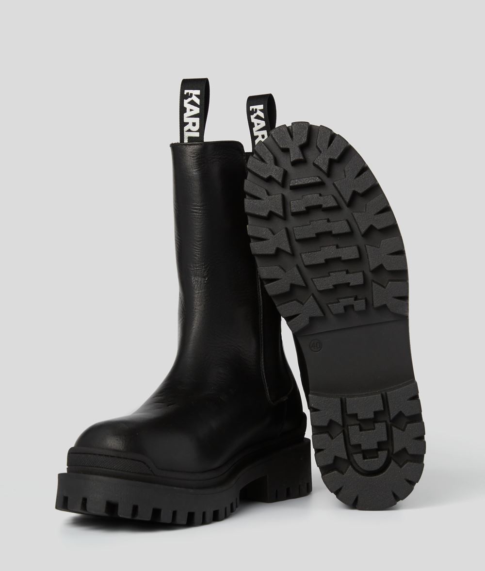 Botas altas con hebilla dorada Chocolate | Biker Boots Elisabetta Franchi  Mujer ⋆ Puertas del Tiempo