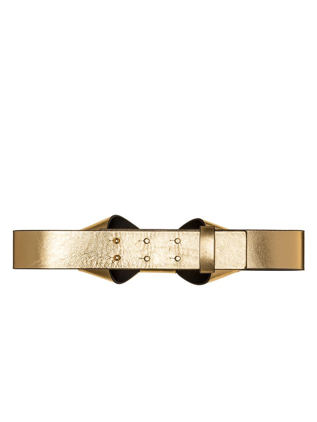 Belt Marni Belt in lambskin origami bow Woman