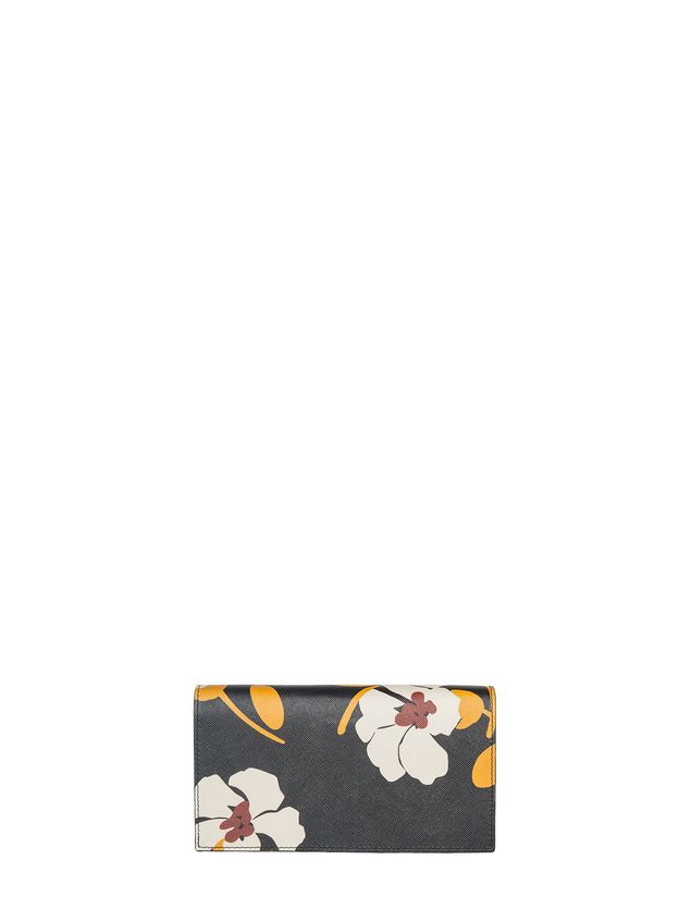 Wallet In Saffiano Leather, TRUNK Print ‎ from the Marni ‎Fall Winter