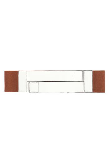 Marni Wide solid color belt Woman