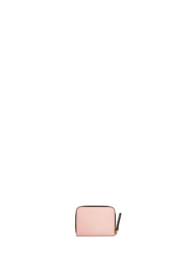Wallet Marni Zip-around wallet in Saffiano calfskin Woman