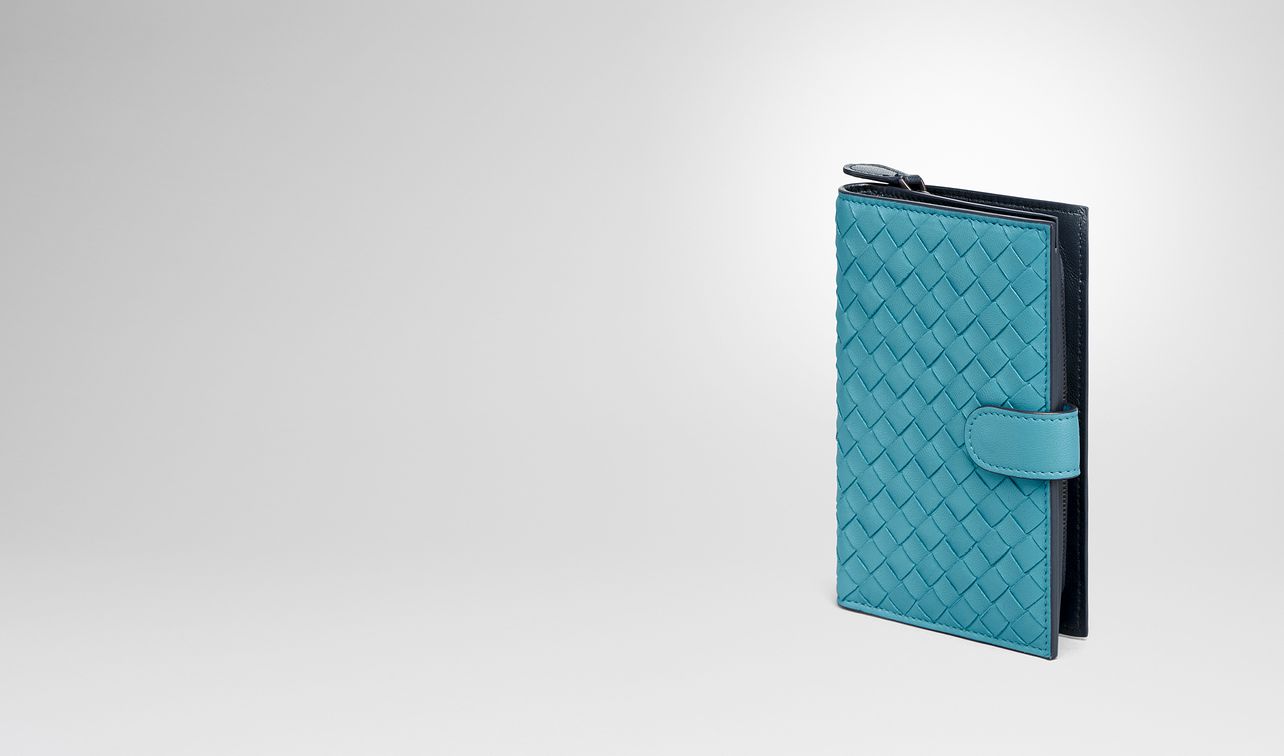 aqua intrecciato nappa mini wallet landing
