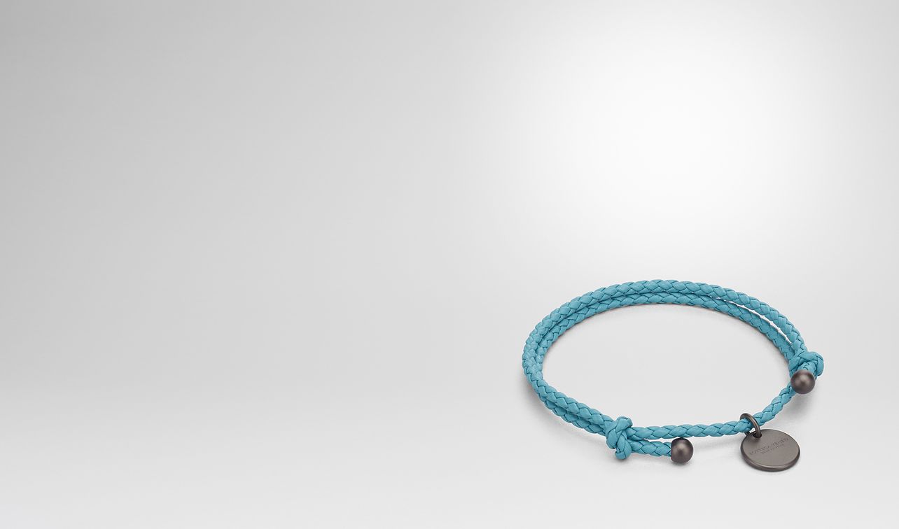 aqua intrecciato nappa bracelet landing